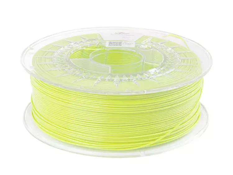Spectrum PLA Premium 3D drukas kvēldiegs - Fluorescējoši dzeltens Photo 2