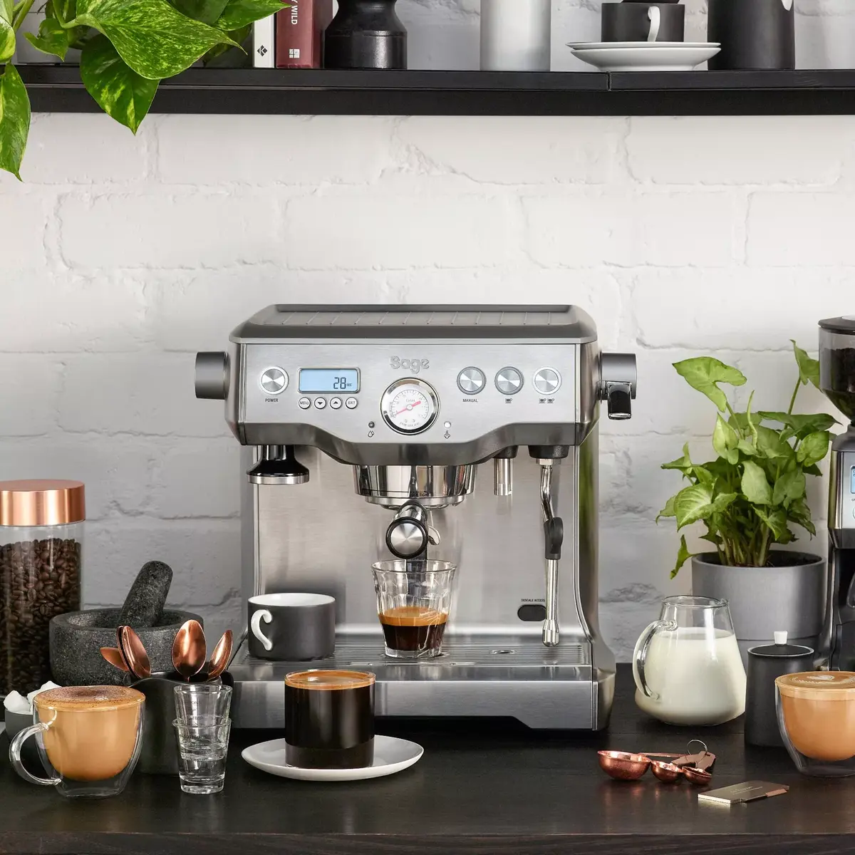 Sage Dual Boiler fully-automatic espresso machine SES920BSS4EEU1 Photo 7