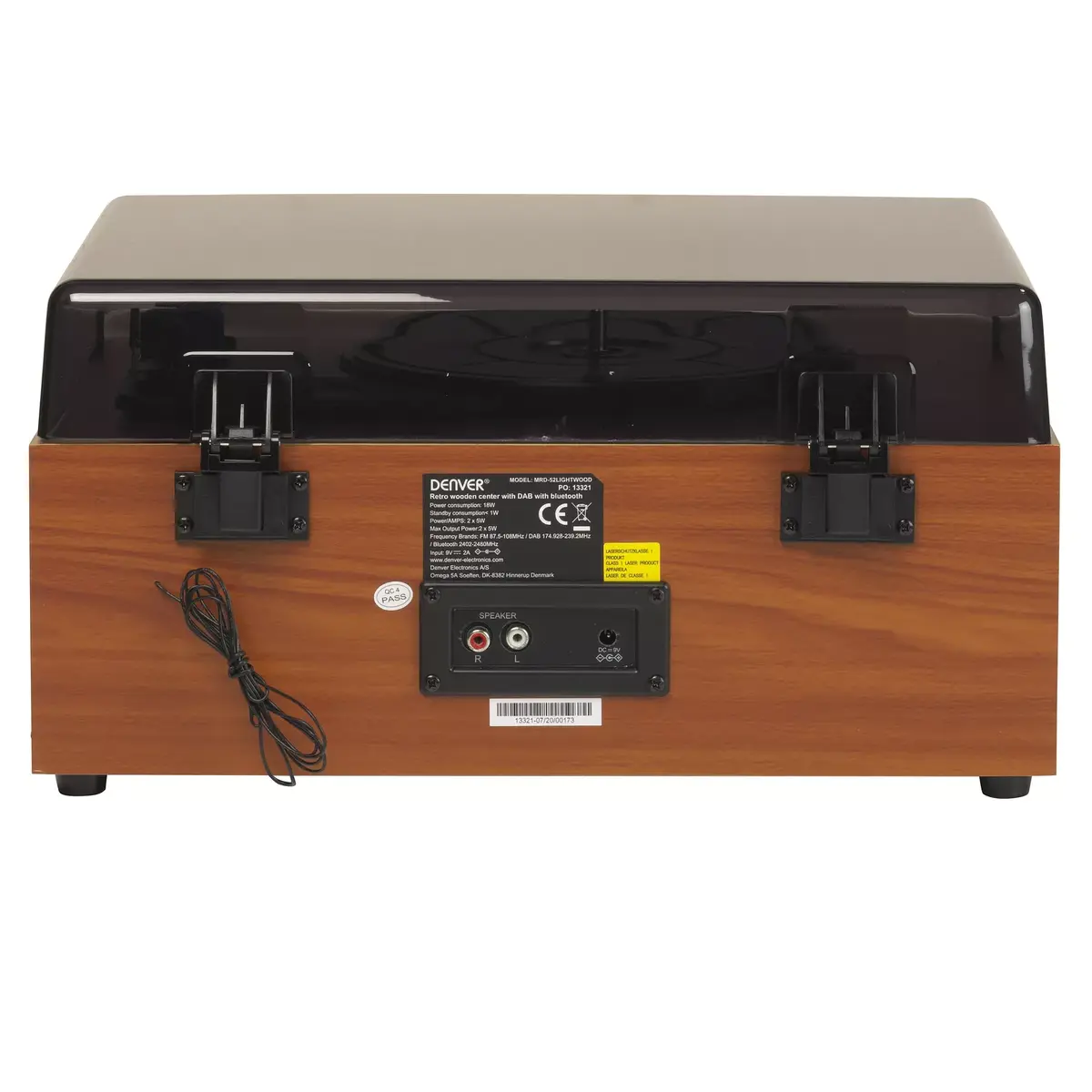 Turntable Denver MRD-52LIGHTWOOD Photo 3