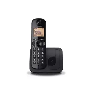 DECT-телефон Panasonic KX-TGC 210 PDB — беспроводная трубка, определитель номера, громкая связь, телефонная книга 50 записей, 1.6" дисплей, черный