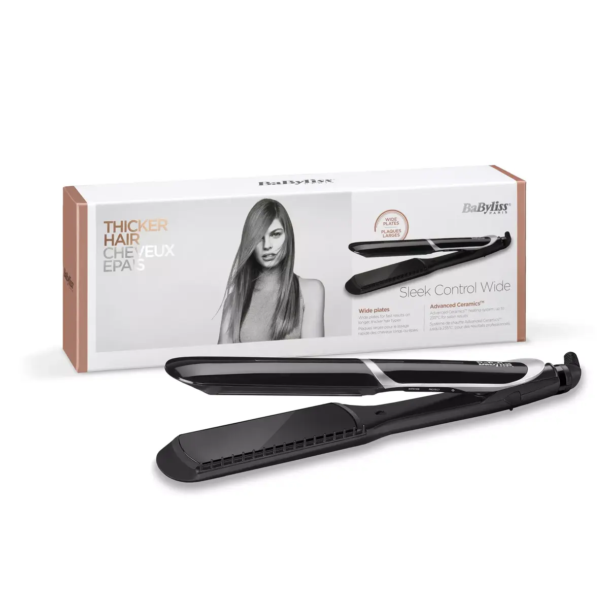 Matu taisnotājs BABYLISS Sleek Control Wide ST397E Photo 7
