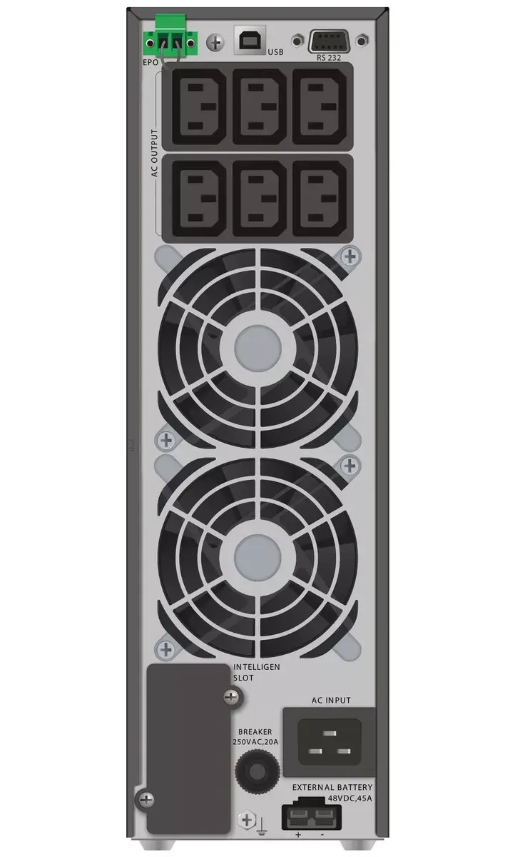Nepārtraukta barošanas avots PowerWalker VFI 2000