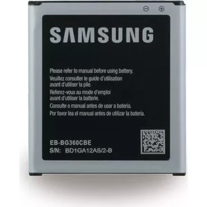 Battery Samsung EB-BG360CBC for Galaxy Core Prime — 2000 mAh, replacement phone battery