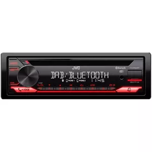 Car media receiver JVC KD-DB622BT Black