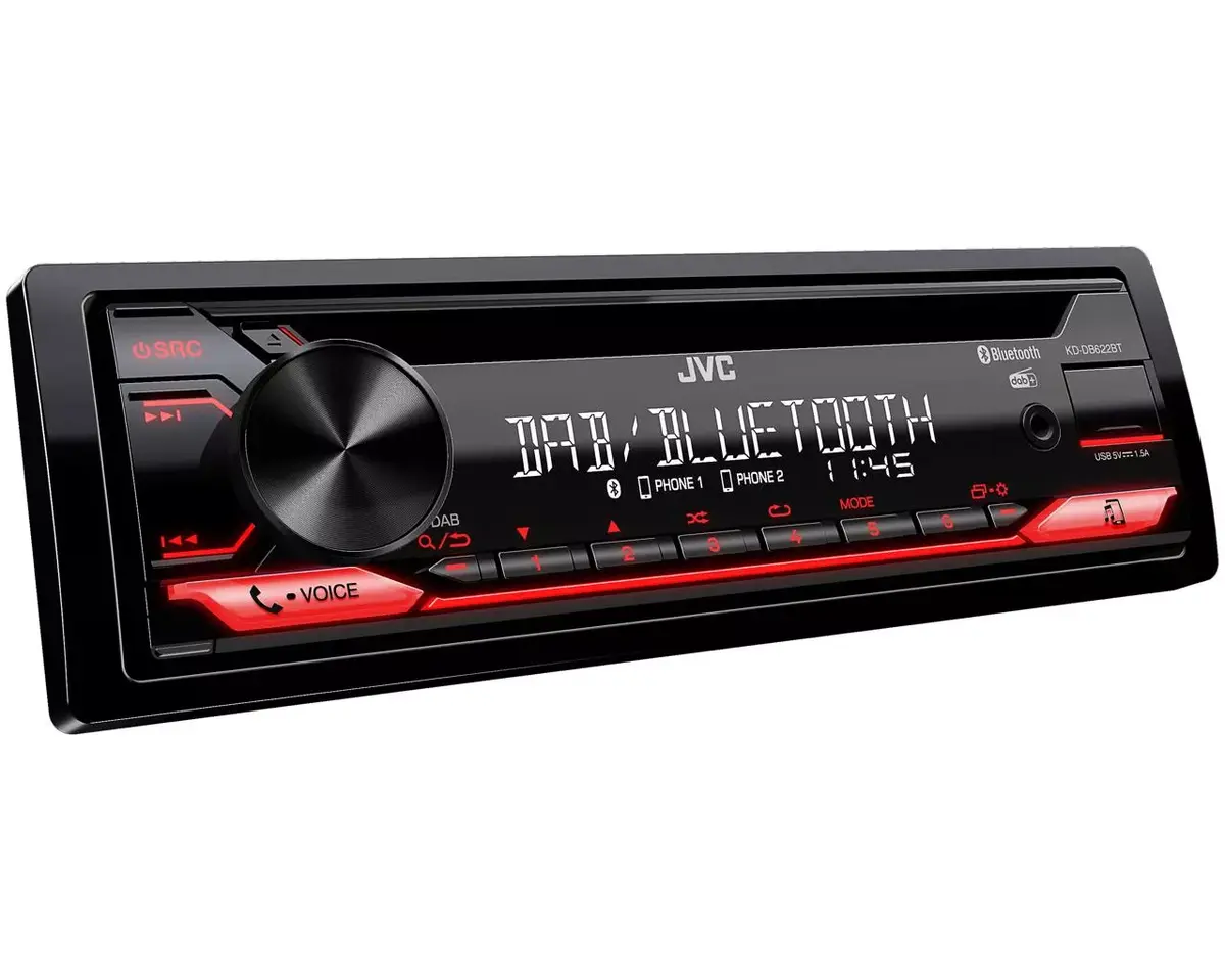 Car media receiver JVC KD-DB622BT Photo 3