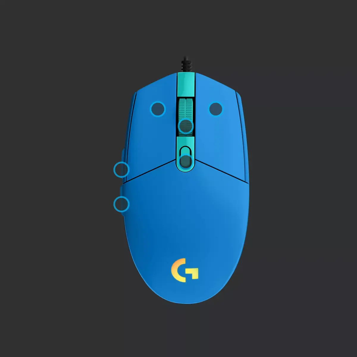 Spēļu pele Logitech G G203 LIGHTSYNC Photo 4
