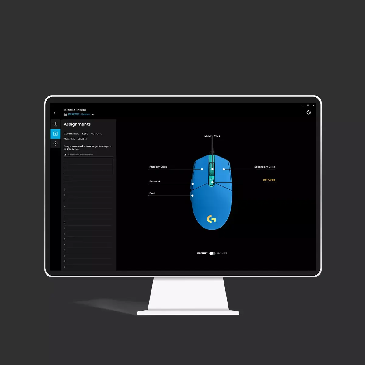 Spēļu pele Logitech G G203 LIGHTSYNC Photo 8