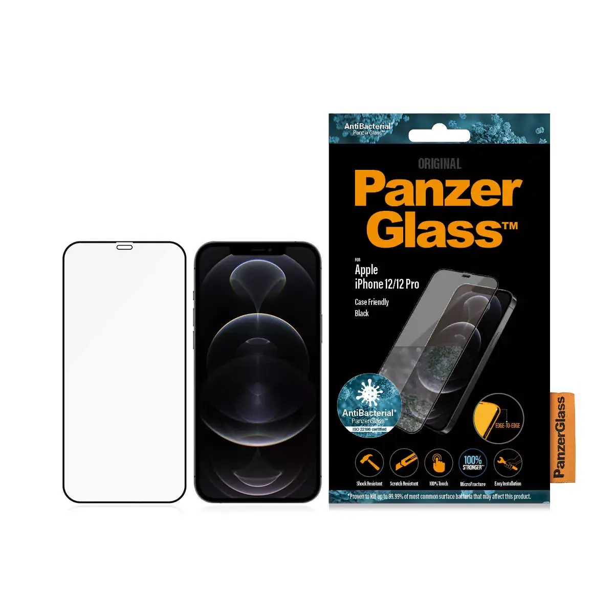 Ekrāna aizsargs PanzerGlass Apple iPhone 12 12 Pro Photo 3