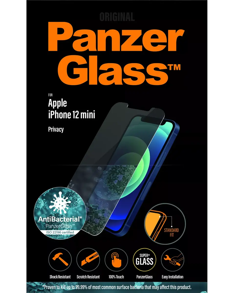 Privātuma aizsargstikls PanzerGlass Apple iPhone 12 Mini Photo 2