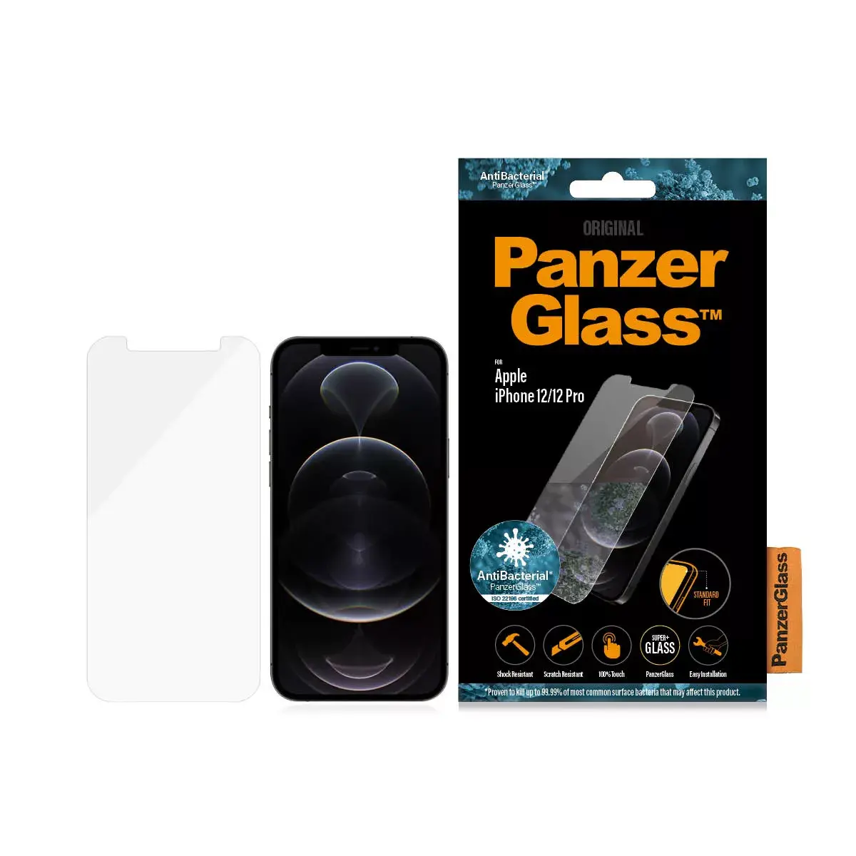 Защитное стекло PanzerGlass Apple iPhone 12 12 Pro Photo 3