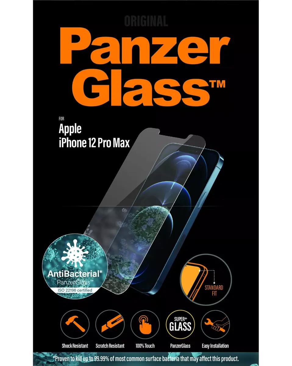 Ekrāna aizsargstikls PanzerGlass Apple iPhone 12 Pro Max Photo 8