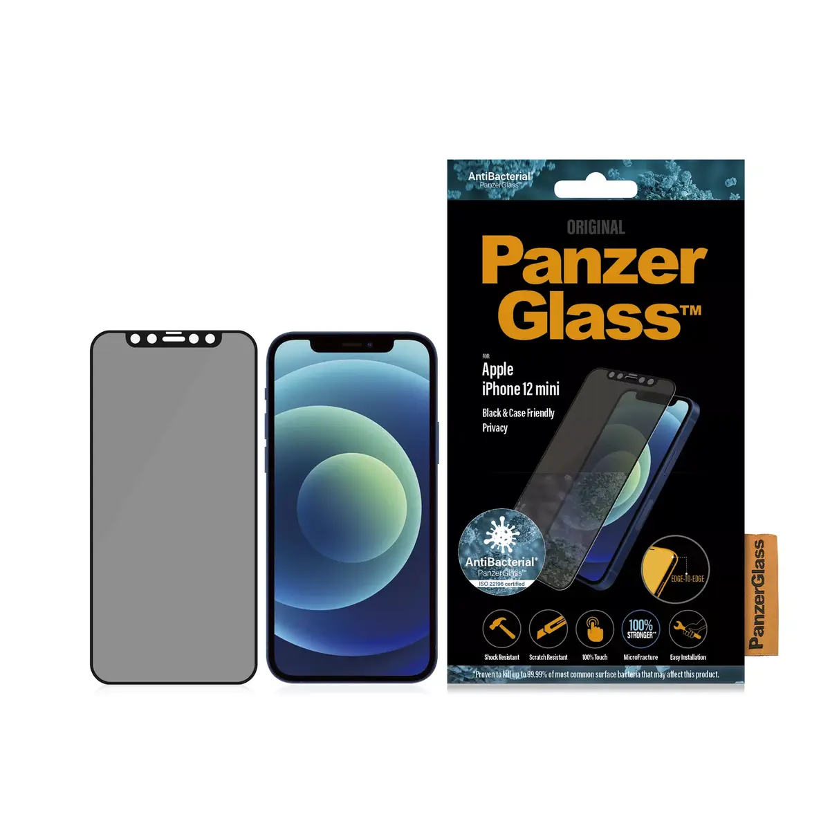 Защитное стекло PanzerGlass для Apple iPhone 12 Mini Photo 2
