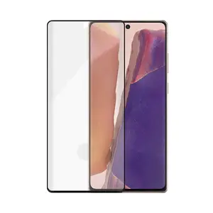 Прозрачная защитная стёкло PanzerGlass для Samsung Galaxy Note20 — закалённое, антибактериальное, устойчивое к царапинам и ударам (6,7")