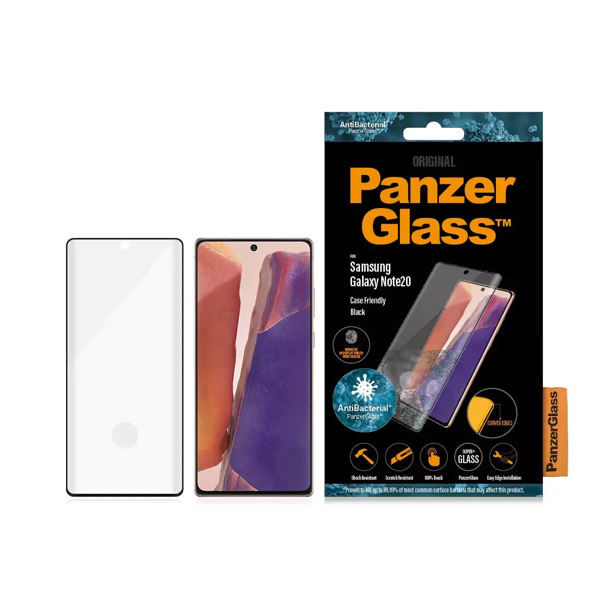 PanzerGlass защитное стекло для Samsung Galaxy Note20 Photo 3