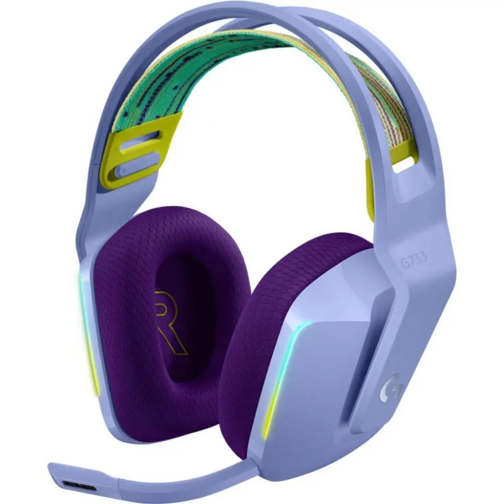 Headset Logitech G G733 LIGHTSPEED Wireless RGB Gaming Headset Photo 7