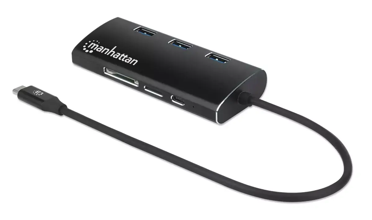 USB-C Doks/Hubs Manhattan DKT30CSDHPD3 Photo 2