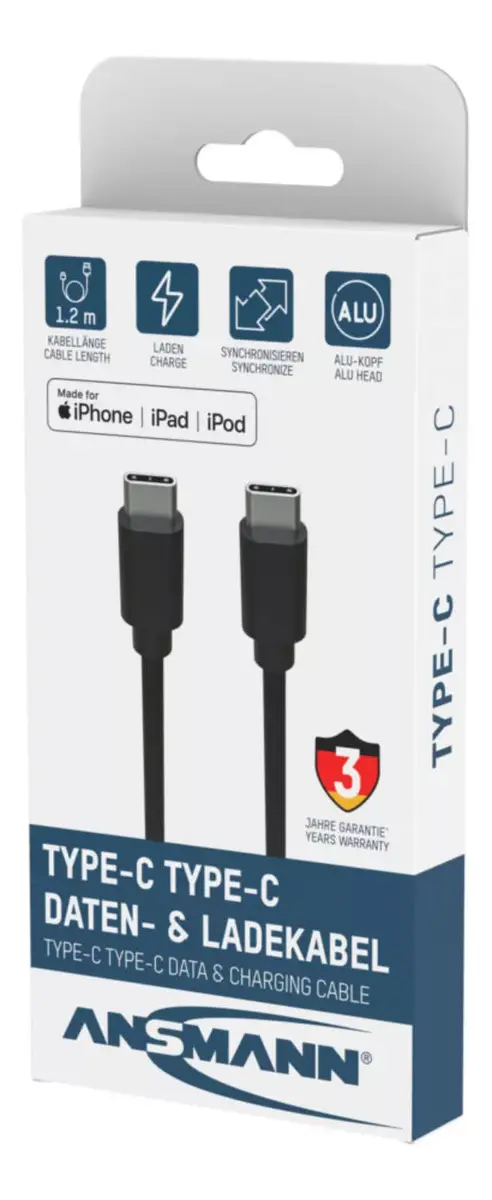 USB кабель Ansmann 1700-0121 Photo 3