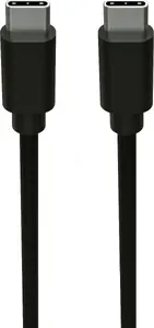 USB кабель Ansmann 1700-0121 0.12м USB C черный