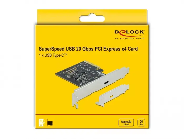 PCI Express x4 Карта DeLOCK USB 3.2 Gen 2x2 Photo 4