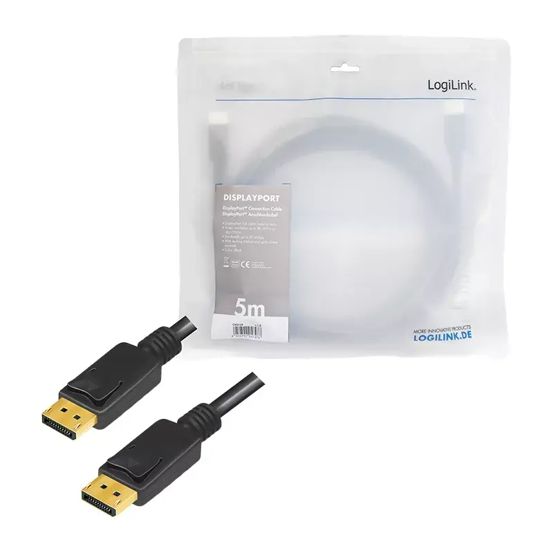 DisplayPort kabelis LogiLink CV0139 Photo 5