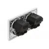 Sienas kontaktligzda DeLOCK 2-virziena ar 4 USB portiem Photo 2
