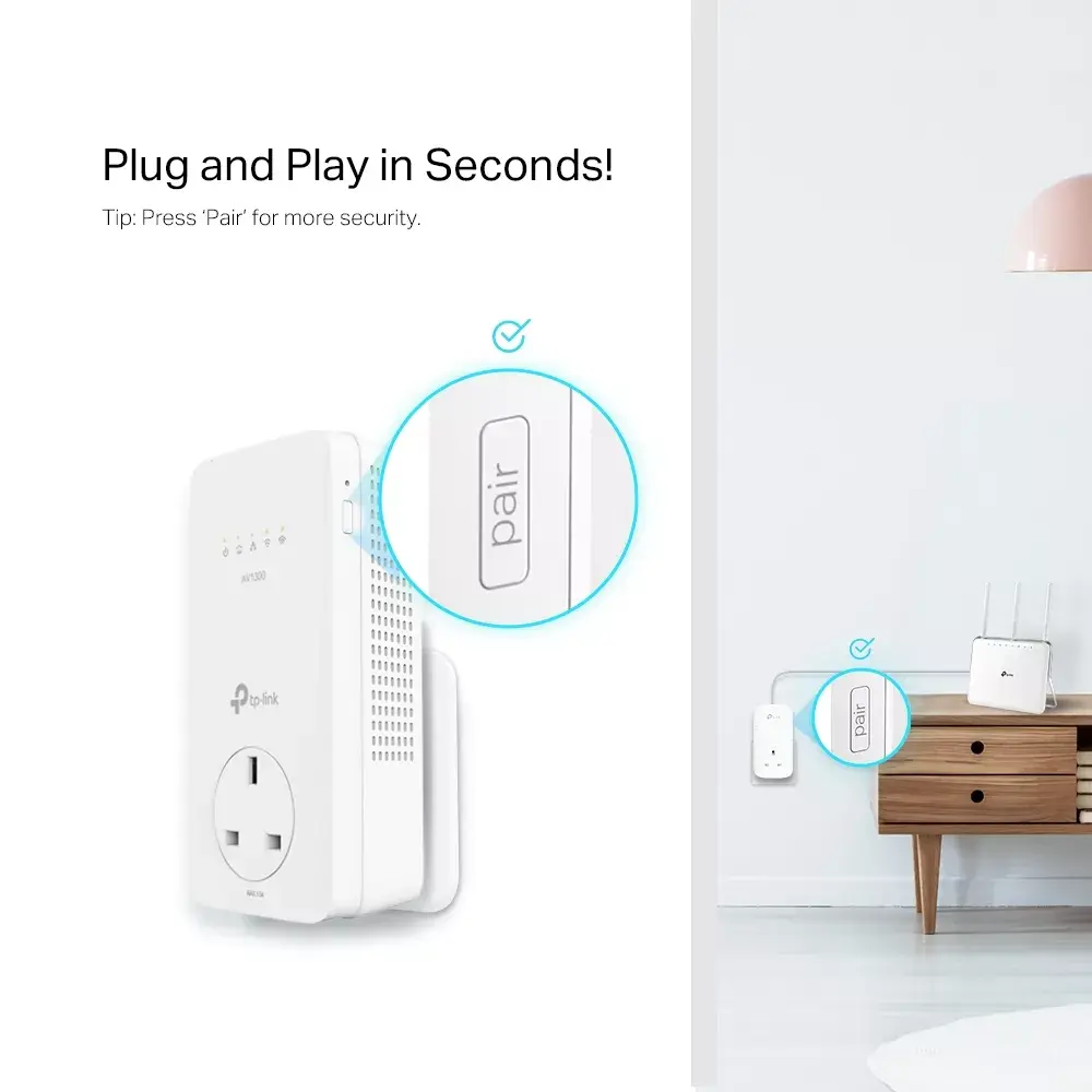 Powerline Wi-Fi paplašinātājs AV1300 Photo 6