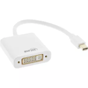 Adapteris Mini DisplayPort male uz DVI-D female InLine 17194K 0.15m