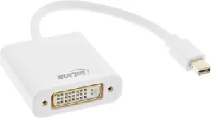 Adapteris Mini DisplayPort male uz DVI-D female InLine 17194K 0.15m