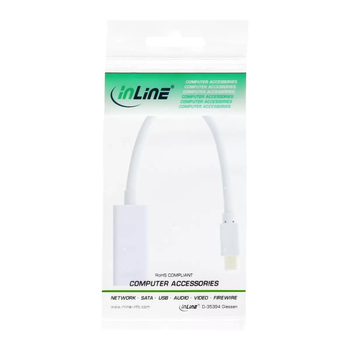 Mini DisplayPort HDMI Adaptor InLine 17193E Photo 2