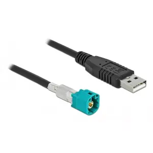 Кабель HSD Z male to USB 2.0 Type-A male 1 м DeLOCK
