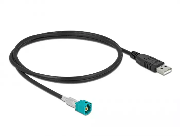 Кабель HSD Z male to USB 2.0 Type-A male DeLOCK Photo 2