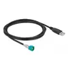 Kabelis HSD Z male uz USB 2.0 Type-A male DeLOCK Photo 2