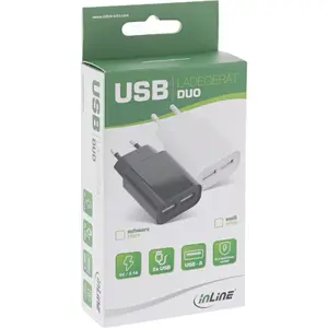 USB адаптер питания Indoor InLine DUO 31503W