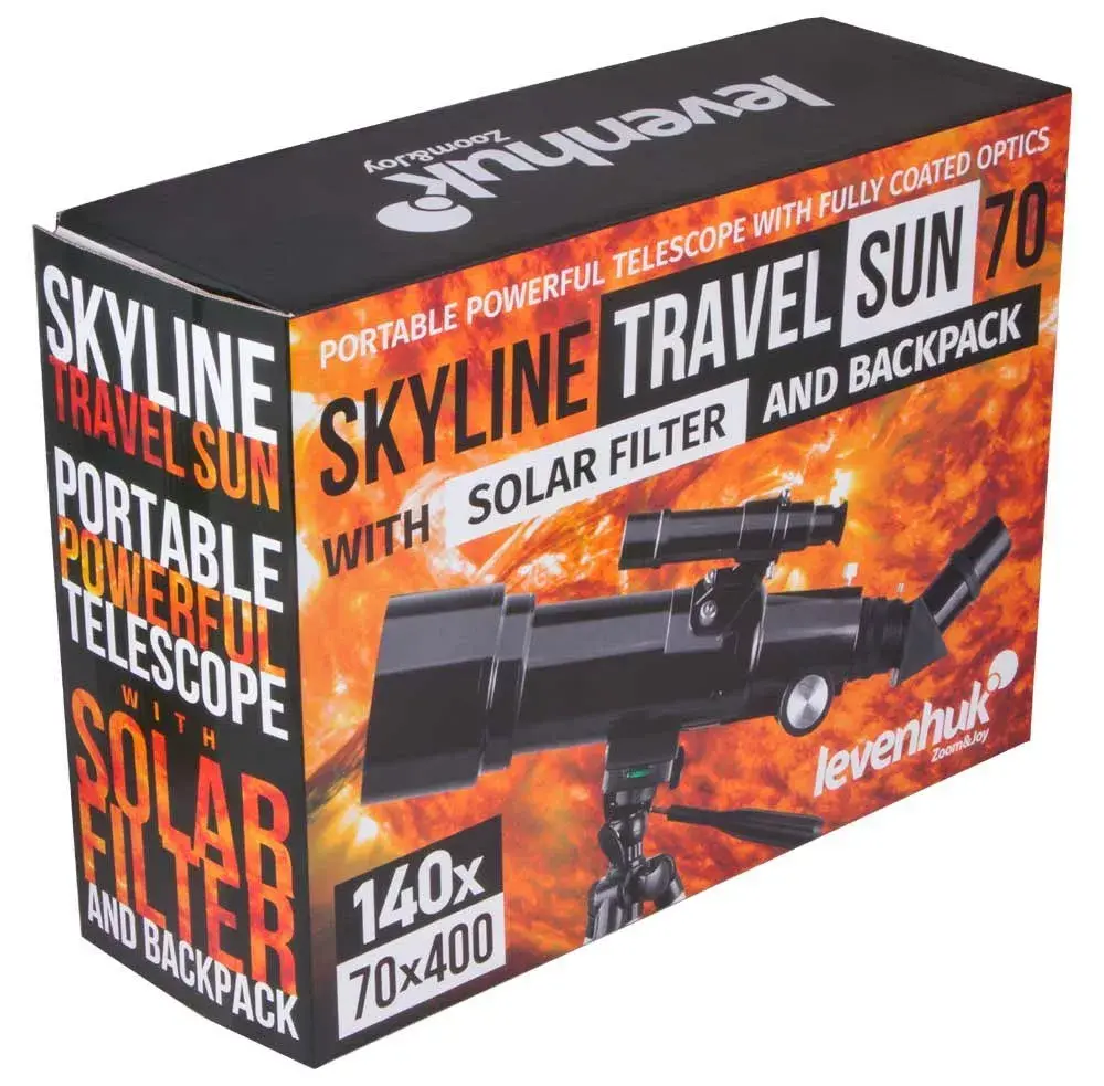 Levenhuk Skyline Travel Sun 70 Refractor Telescope Photo 2