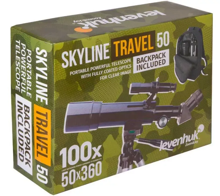 Телескоп Levenhuk Skyline Travel 50 Photo 21
