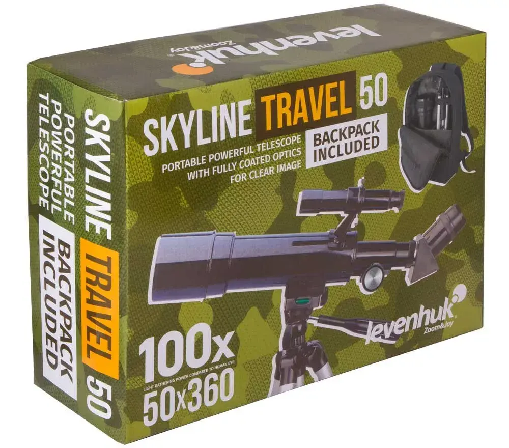 Телескоп Levenhuk Skyline Travel 50 Photo 10