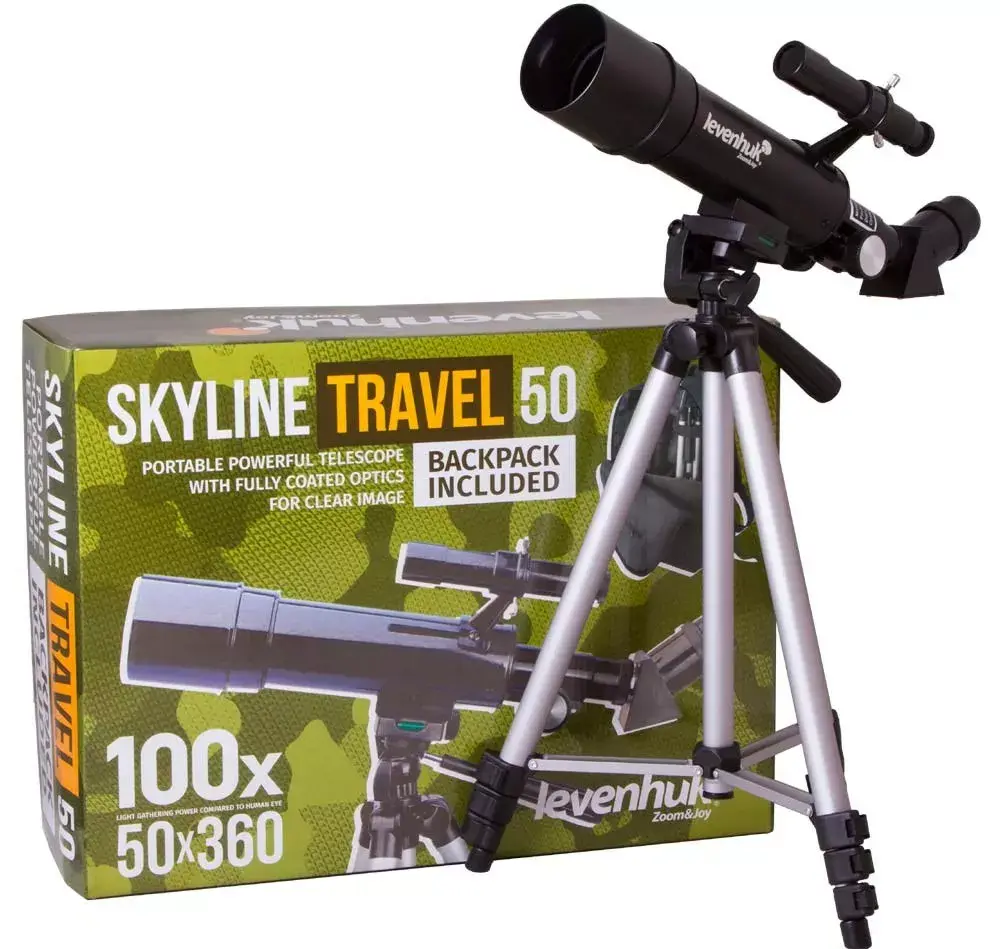Телескоп Levenhuk Skyline Travel 50 Photo 26