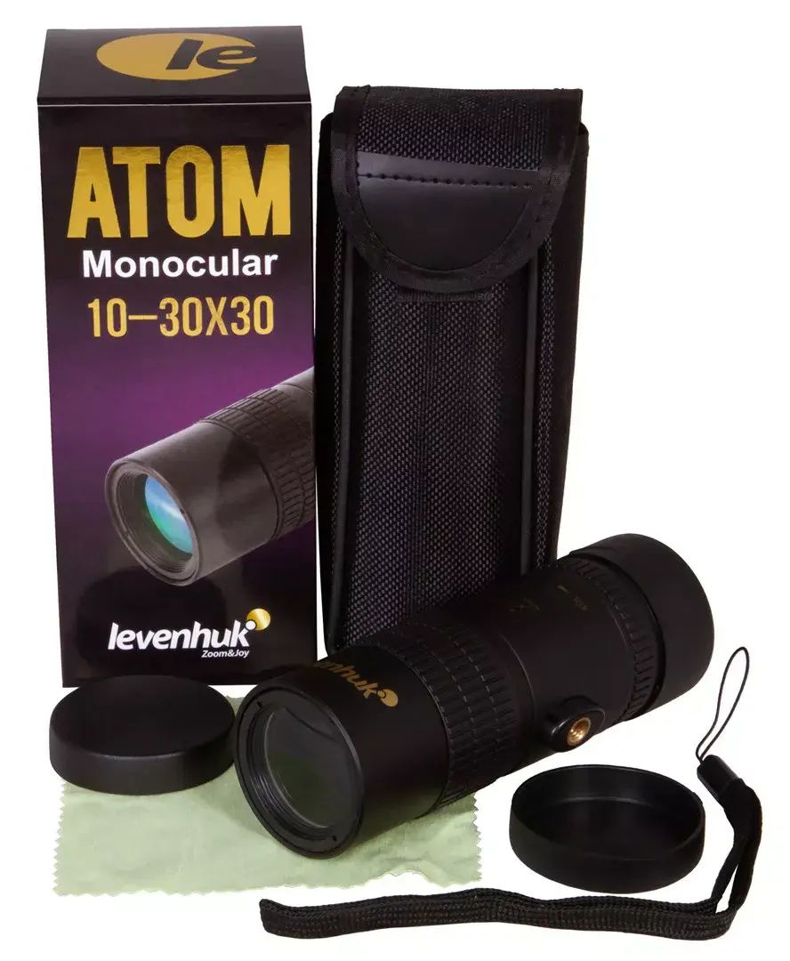 Монокуляр Levenhuk Atom 10–30x30 Photo 2
