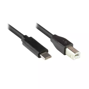 USB Cable Alcasa 2510-CB005 USB 2.0 0.5m USB C USB B Black