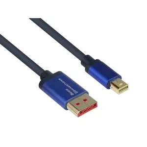 DisplayPort cable Alcasa 4824-SF010B 1 m Mini DisplayPort Blue