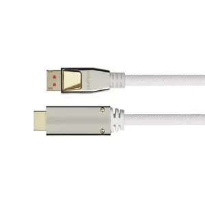 Video cable adapter Python GC-M0223 3m DisplayPort HDMI White