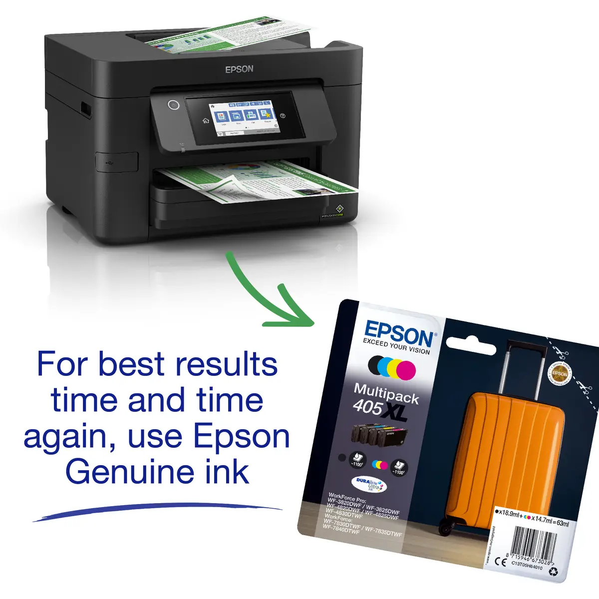 Epson WorkForce Pro WF-4820DWF Printer Photo 8