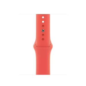 Apple 40mm Pink Citrus Sport Band - Regular Grupa Rozā Fluorelastomērs