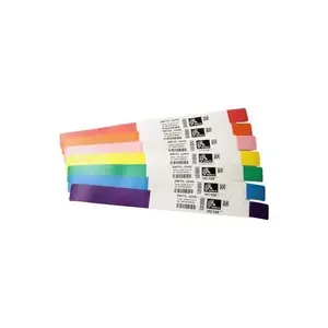 Hospital wristband Zebra Z-Band UltraSoft Green White