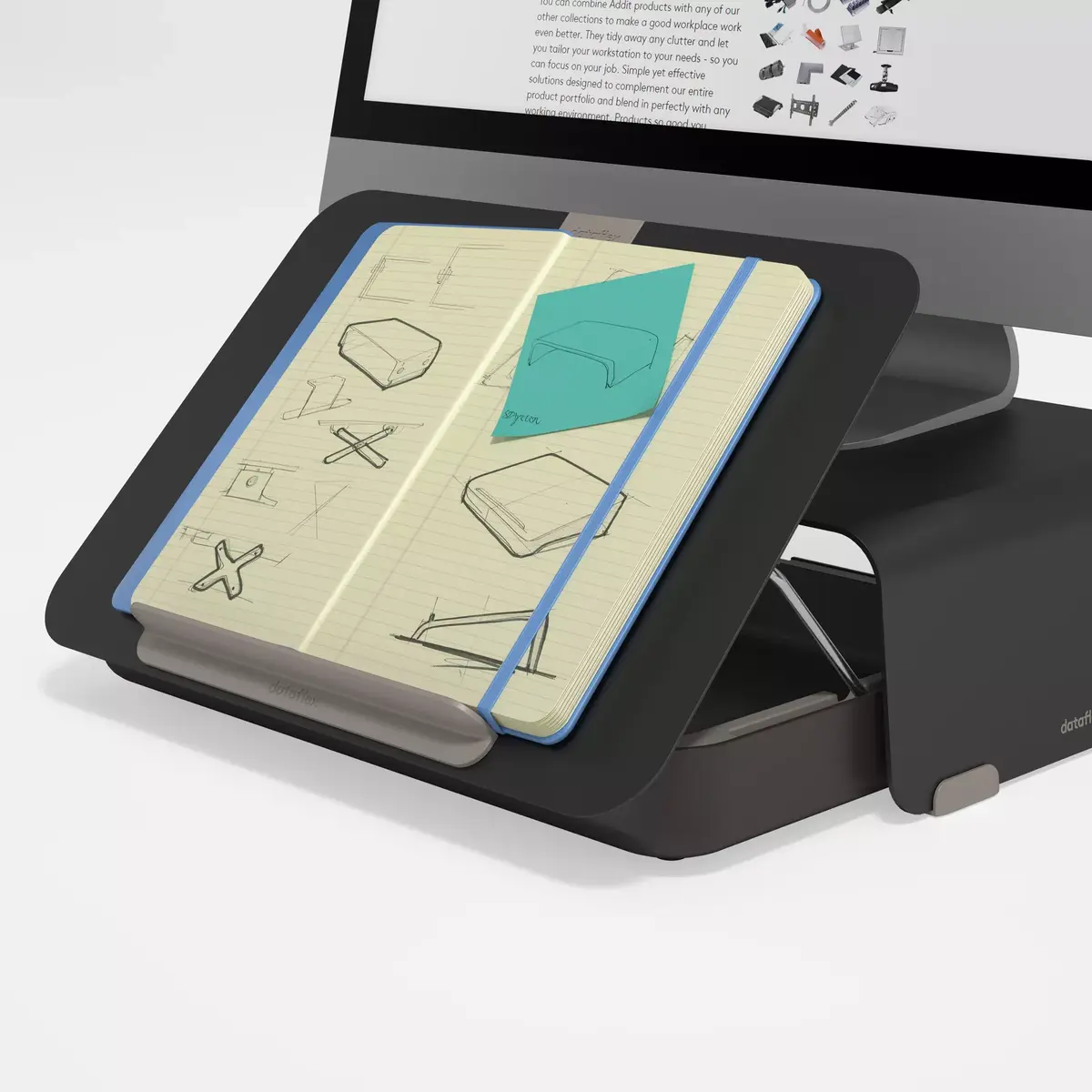 Portatīvo datoru statīvs Dataflex Addit Bento® ergonomic toolbox 903 Photo 3