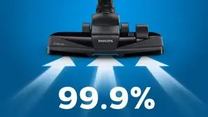 Сбор пыли на 99,9%* для достижения результатов тщательной уборки