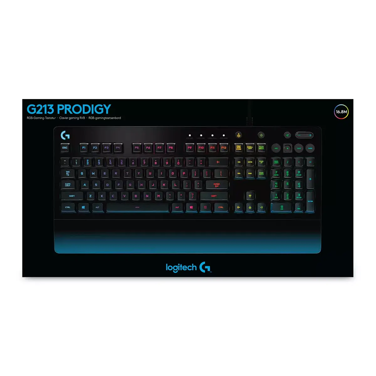 Spēļu tastatūra Logitech G G213 Prodigy Photo 11