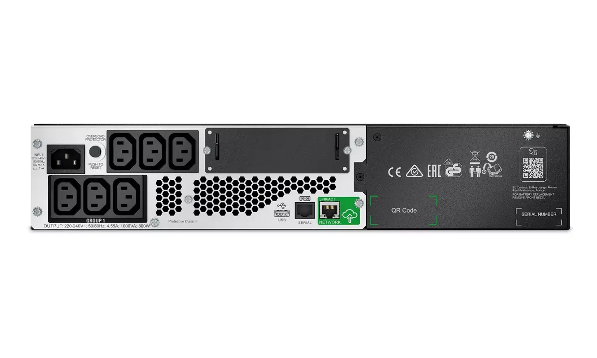 Uninterruptible Power Supply APC Smart-UPS Lithium Ion 1000VA Photo 2