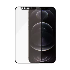 PanzerGlass CamSlider ekrāna aizsargs Apple iPhone 12 / 12 Pro — pilnekrāna rūdīts stikls, caurspīdīgs, 6,1"