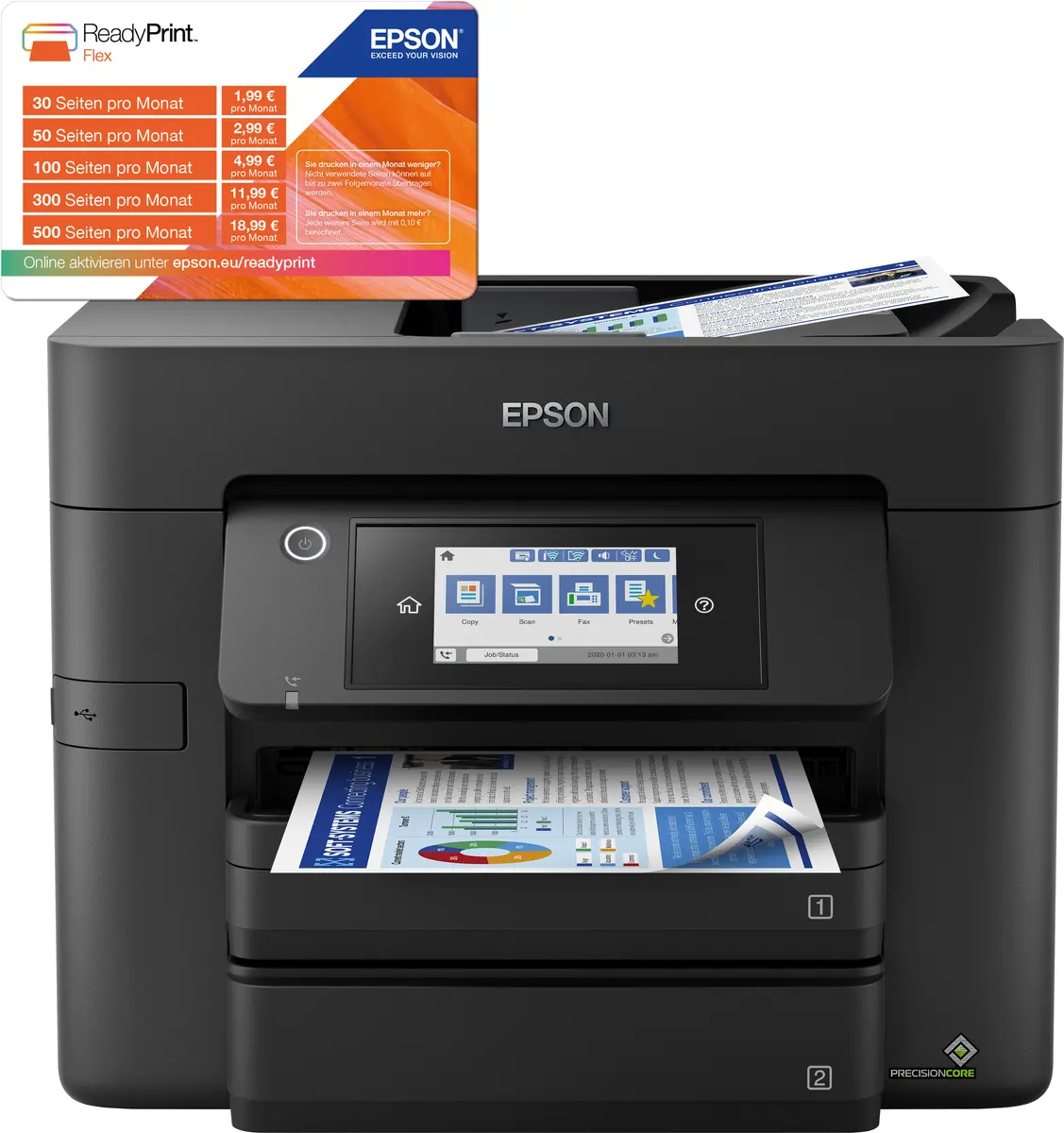 Epson WorkForce Pro WF-4830DTWF daudzfunkciju printeris Photo 2